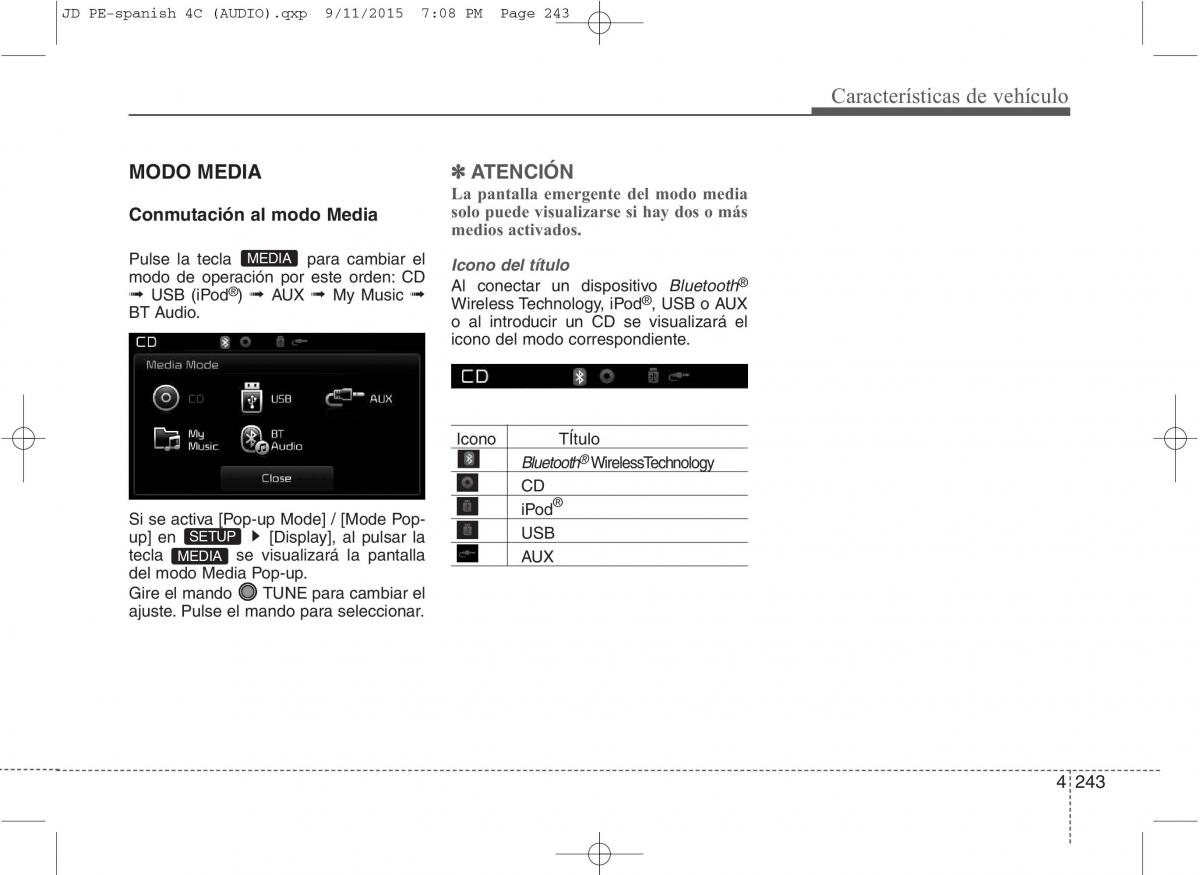 KIA Ceed II 2 manual del propietario / page 328