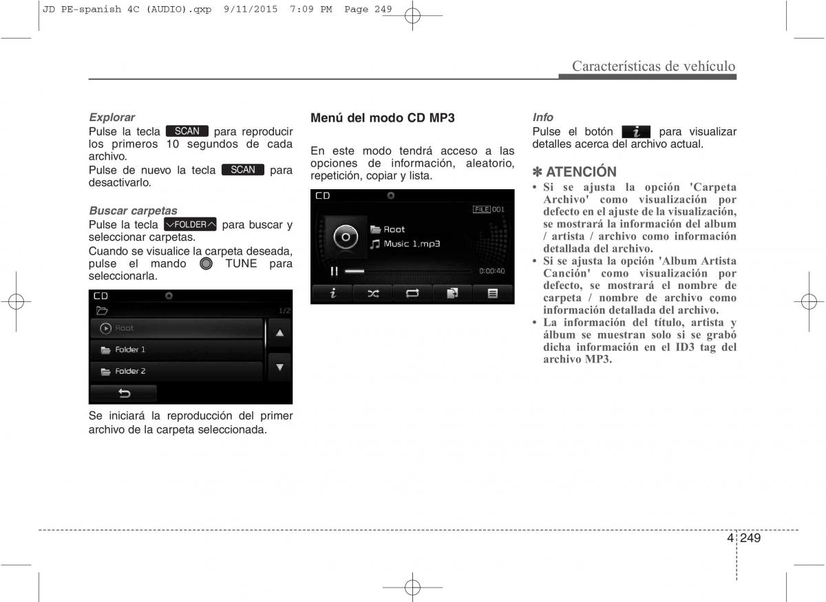 KIA Ceed II 2 manual del propietario / page 334