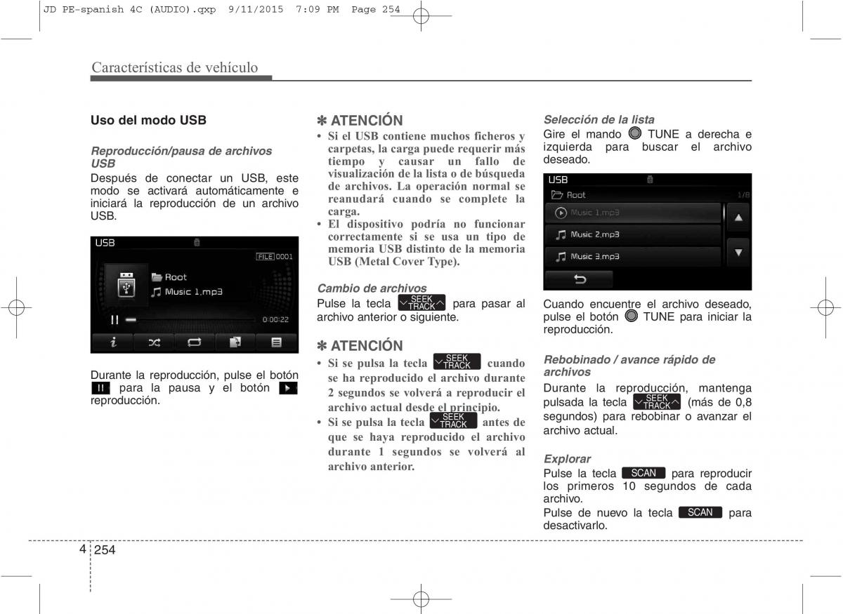 KIA Ceed II 2 manual del propietario / page 339