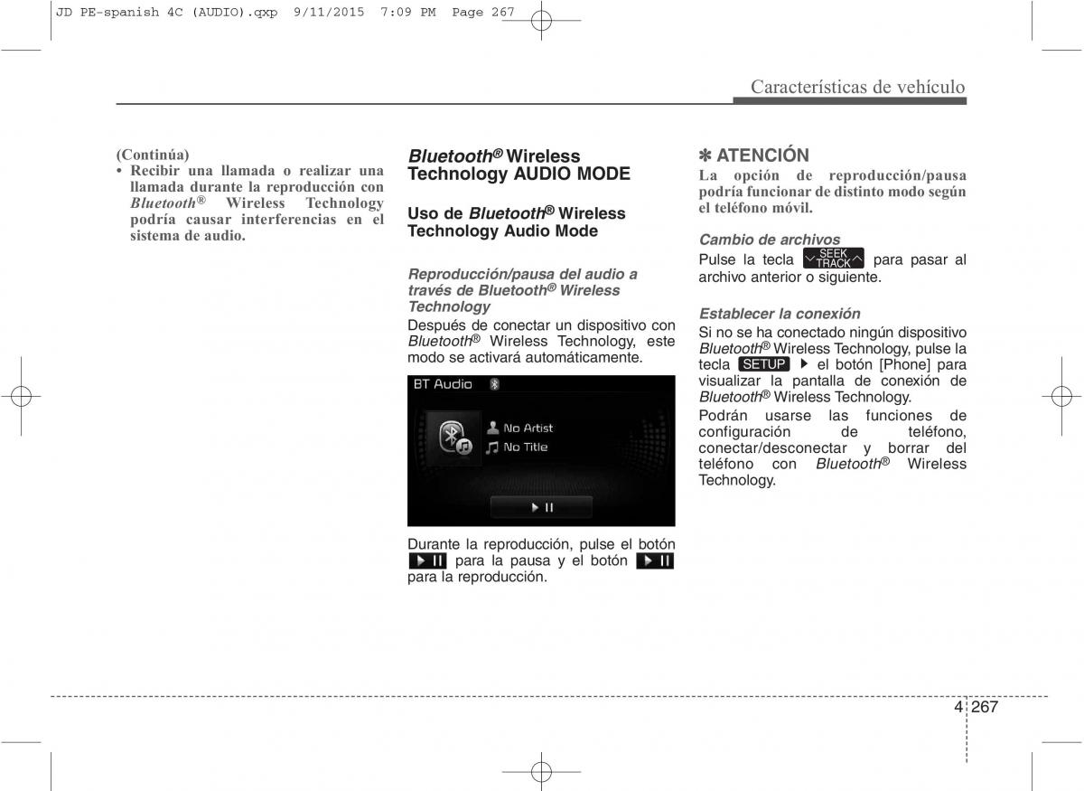 KIA Ceed II 2 manual del propietario / page 352