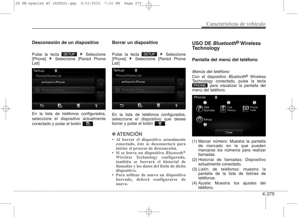 KIA Ceed II 2 manual del propietario / page 360