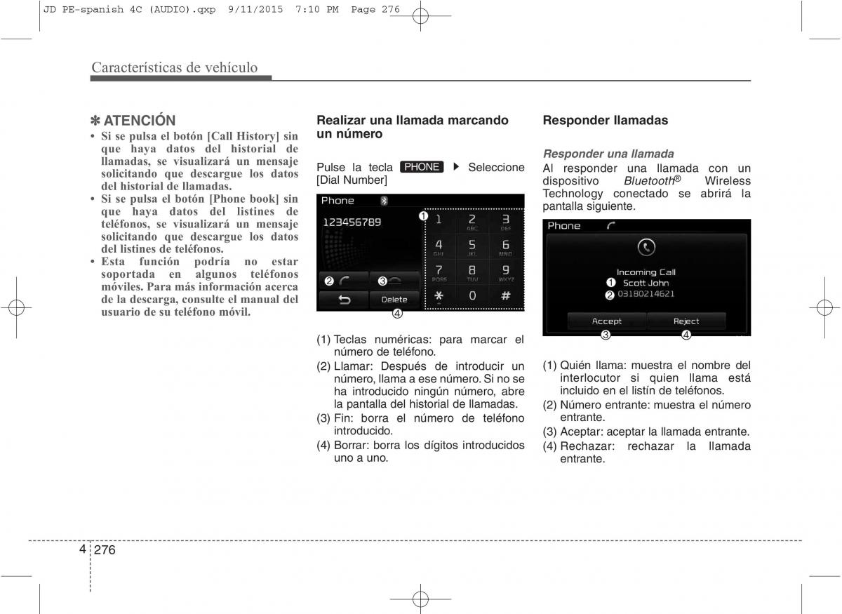 KIA Ceed II 2 manual del propietario / page 361