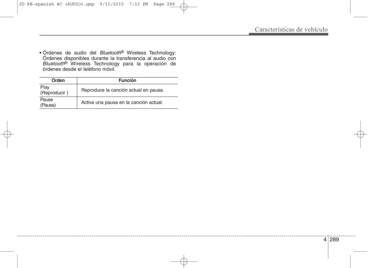 KIA Ceed II 2 manual del propietario / page 374