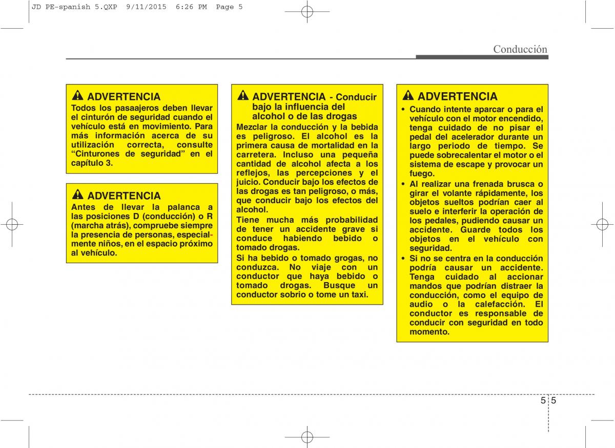 KIA Ceed II 2 manual del propietario / page 388