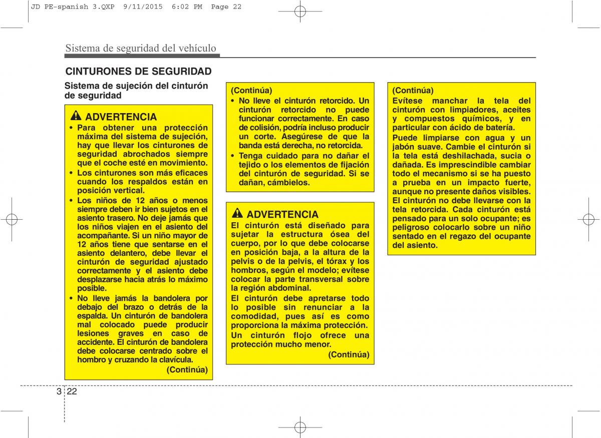 KIA Ceed II 2 manual del propietario / page 39