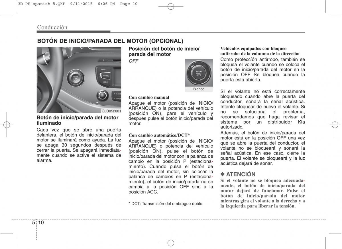 KIA Ceed II 2 manual del propietario / page 393