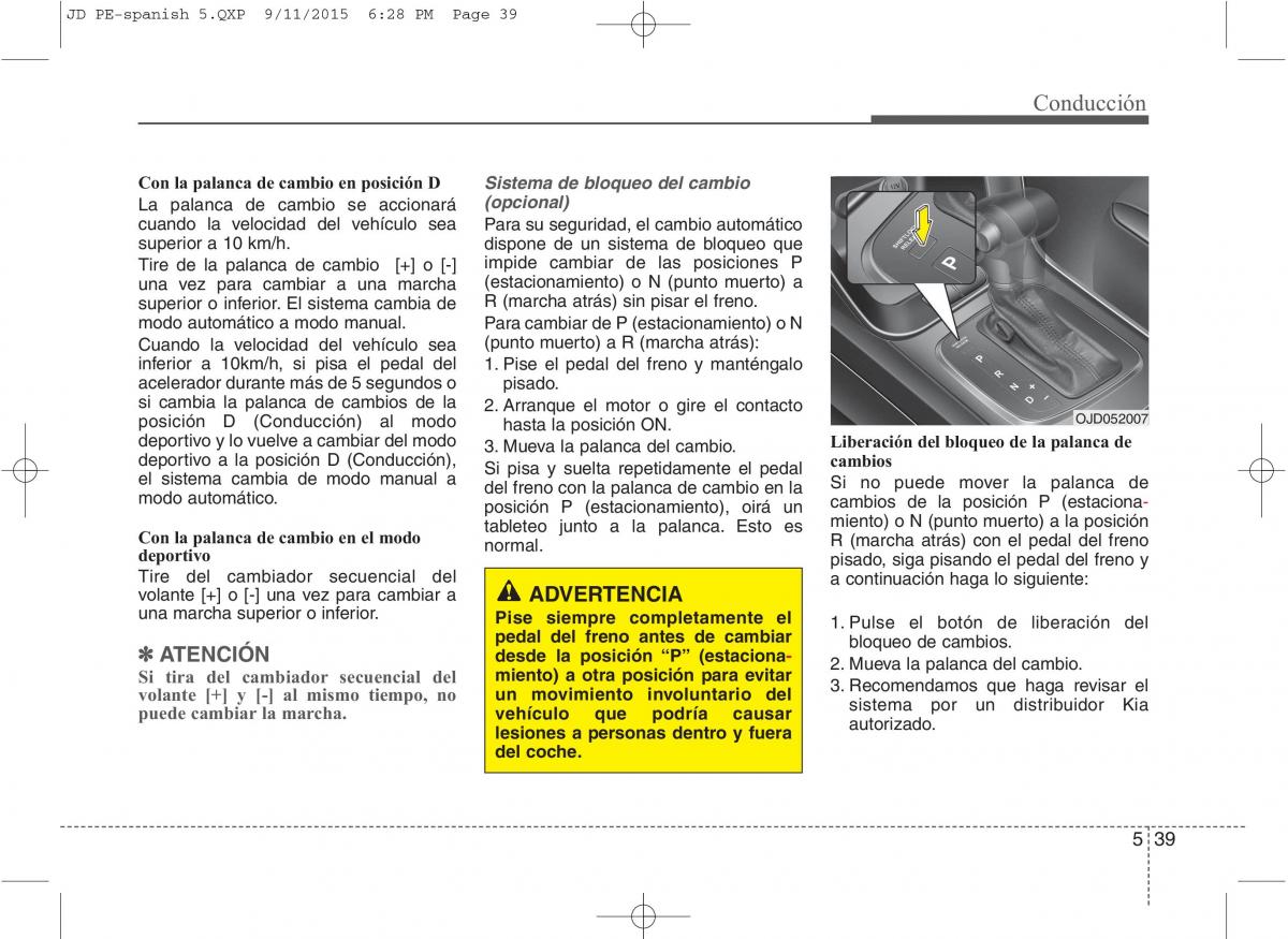 KIA Ceed II 2 manual del propietario / page 422