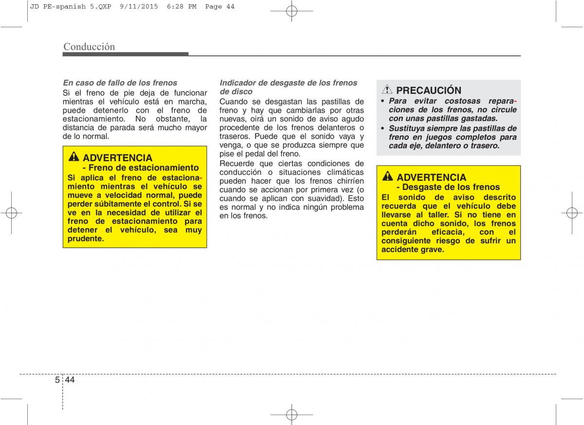 KIA Ceed II 2 manual del propietario / page 427