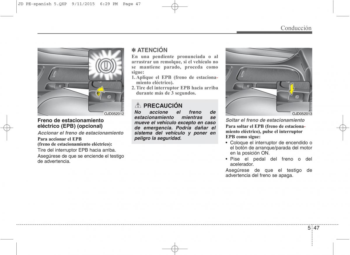 KIA Ceed II 2 manual del propietario / page 430