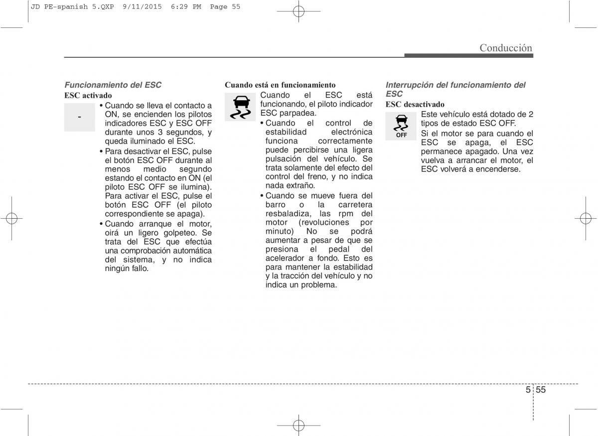 KIA Ceed II 2 manual del propietario / page 438