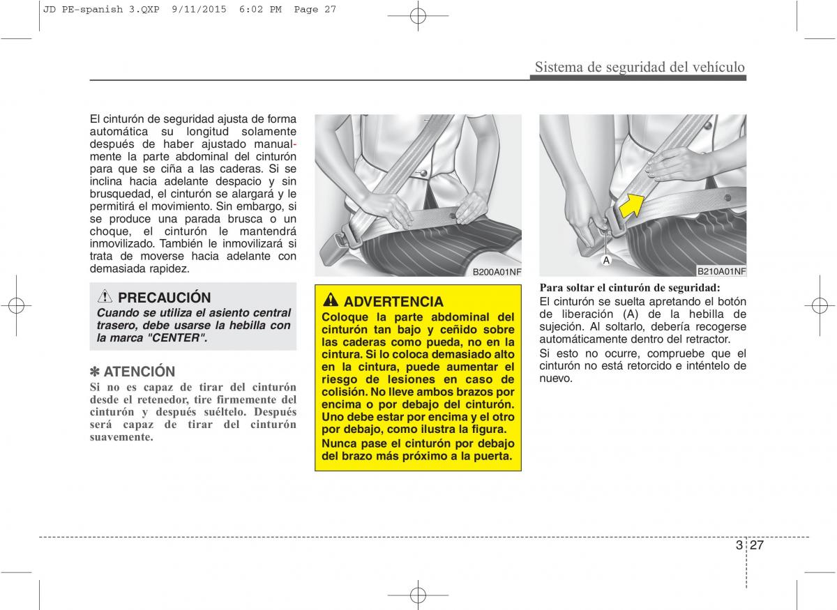 KIA Ceed II 2 manual del propietario / page 44