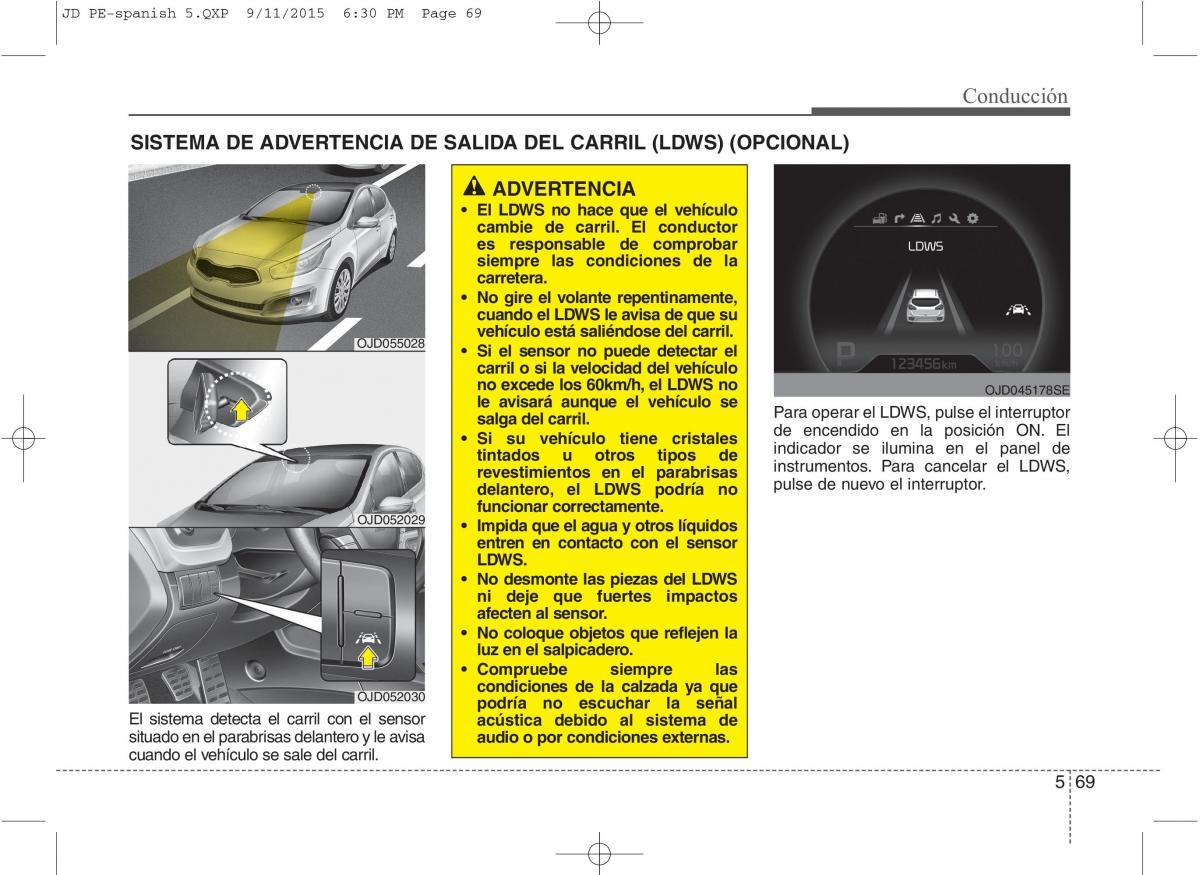 KIA Ceed II 2 manual del propietario / page 452