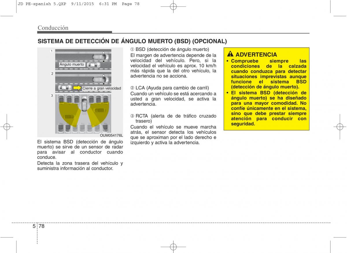 KIA Ceed II 2 manual del propietario / page 461