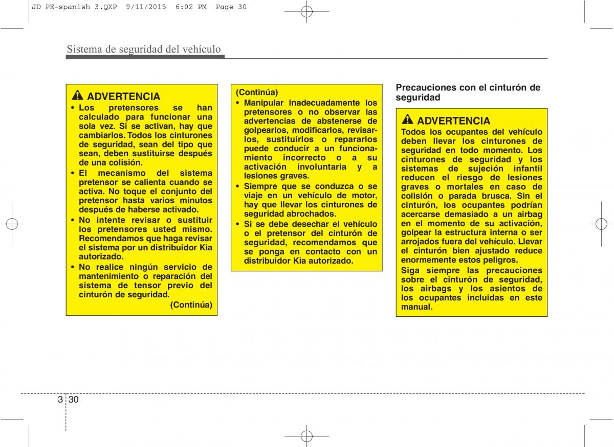 KIA Ceed II 2 manual del propietario / page 47