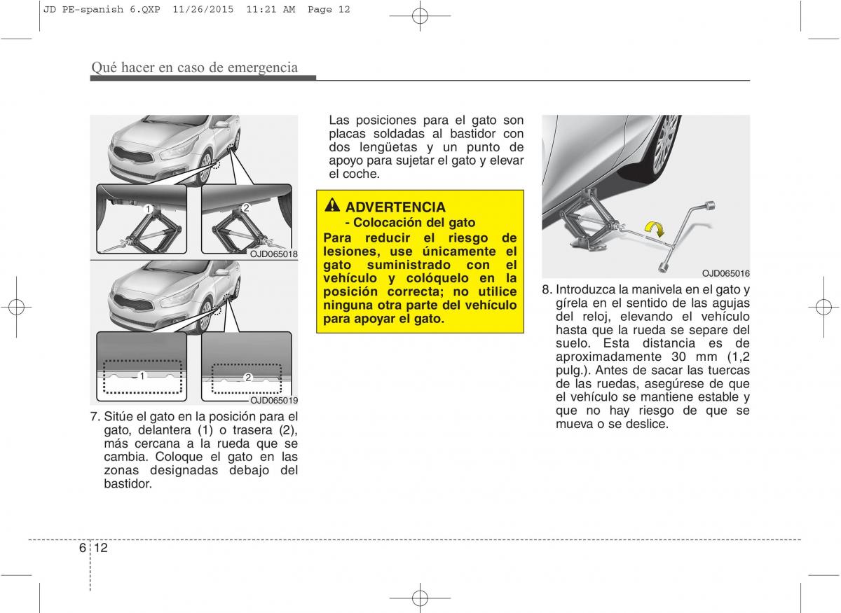 KIA Ceed II 2 manual del propietario / page 500