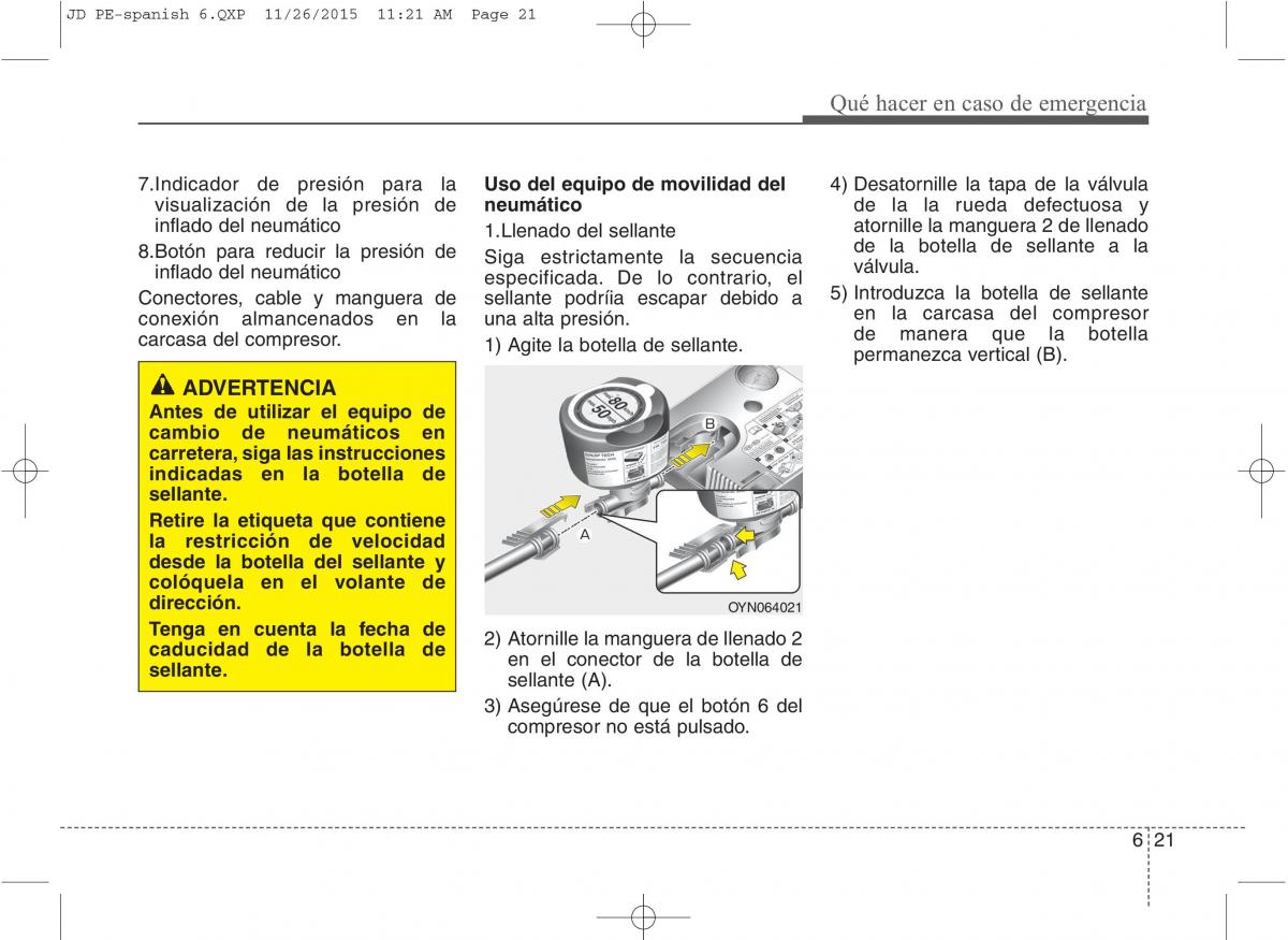 KIA Ceed II 2 manual del propietario / page 509