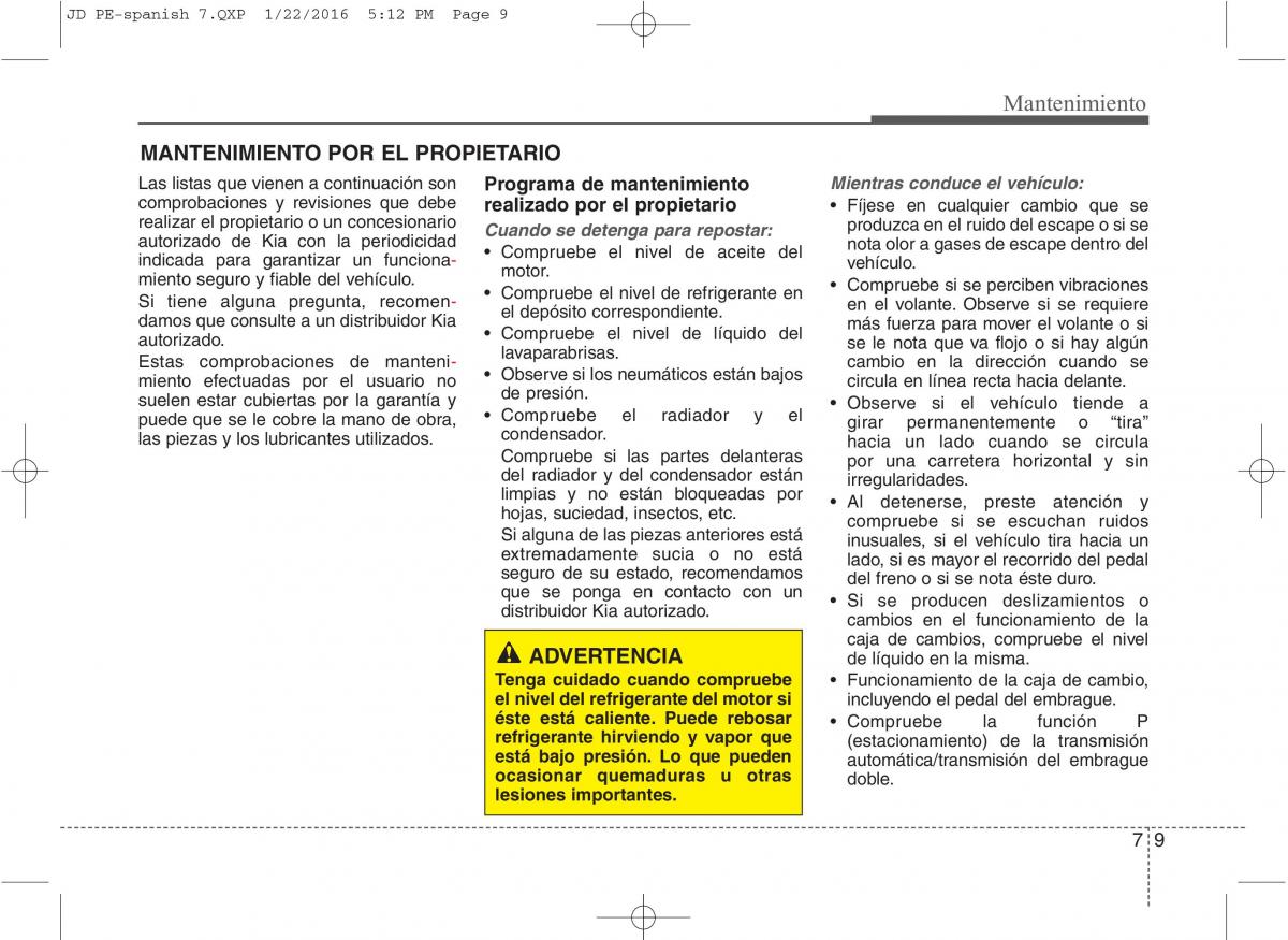 KIA Ceed II 2 manual del propietario / page 532