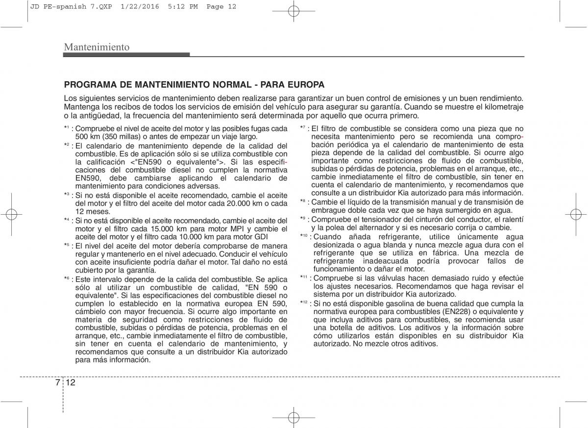 KIA Ceed II 2 manual del propietario / page 535