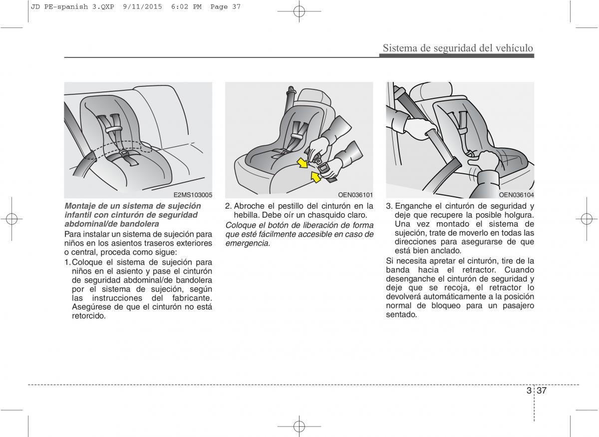 KIA Ceed II 2 manual del propietario / page 54