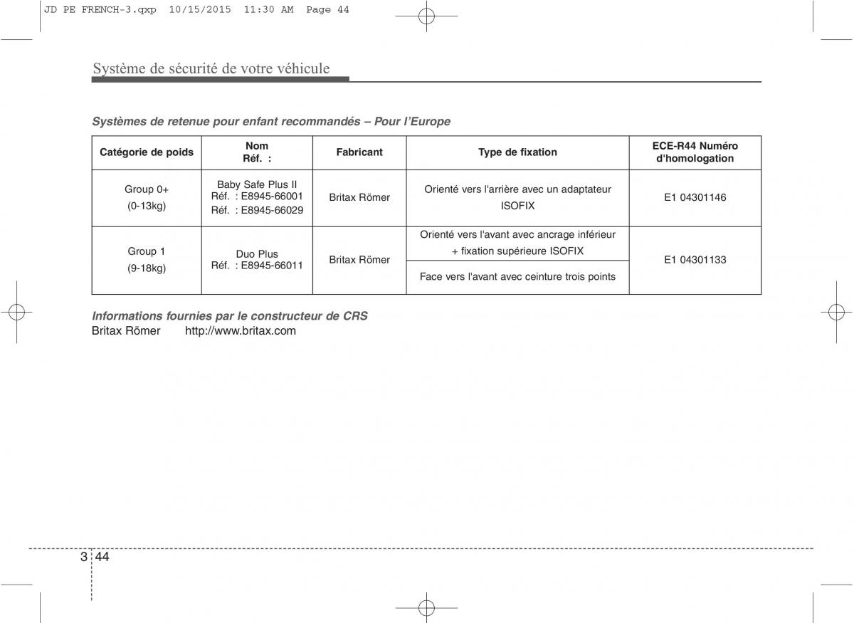 KIA Ceed II 2 manuel du proprietaire / page 62