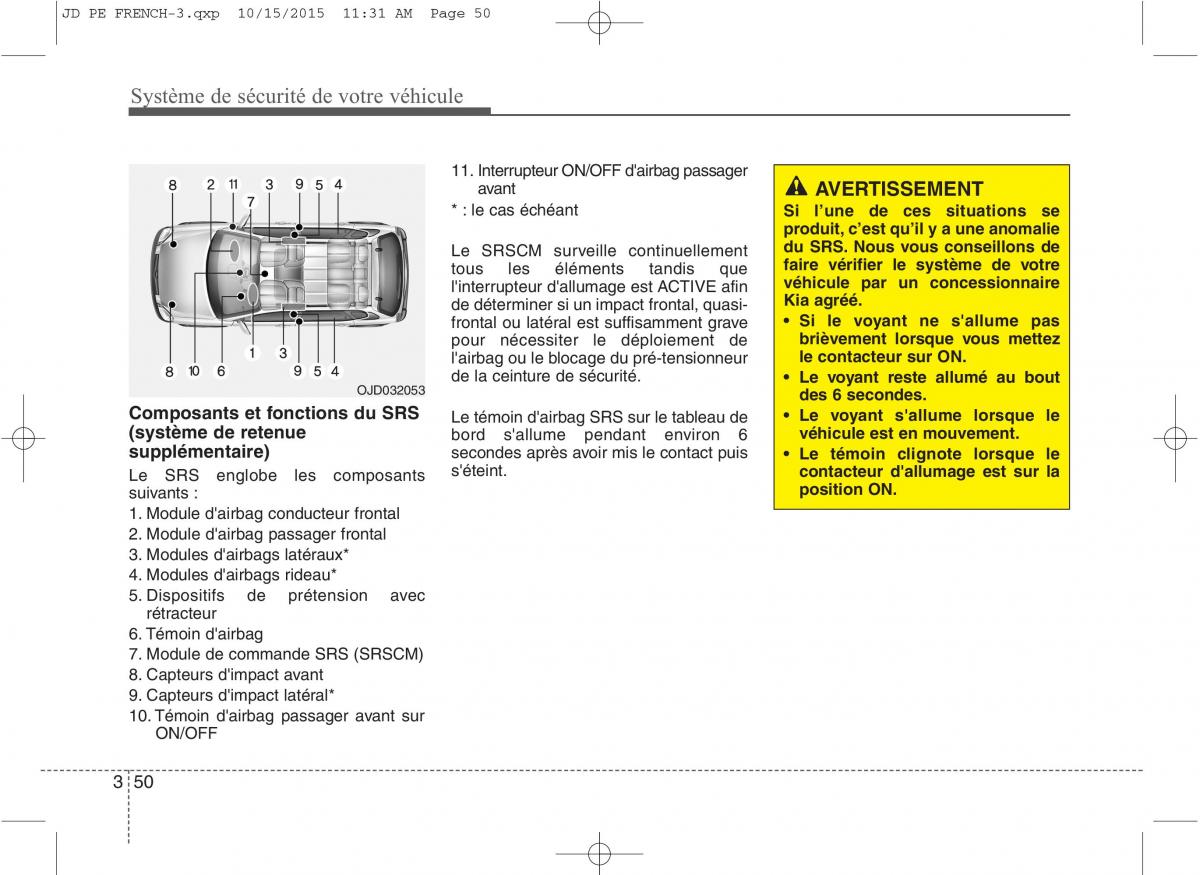 KIA Ceed II 2 manuel du proprietaire / page 68