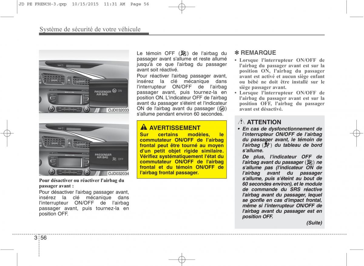 KIA Ceed II 2 manuel du proprietaire / page 74