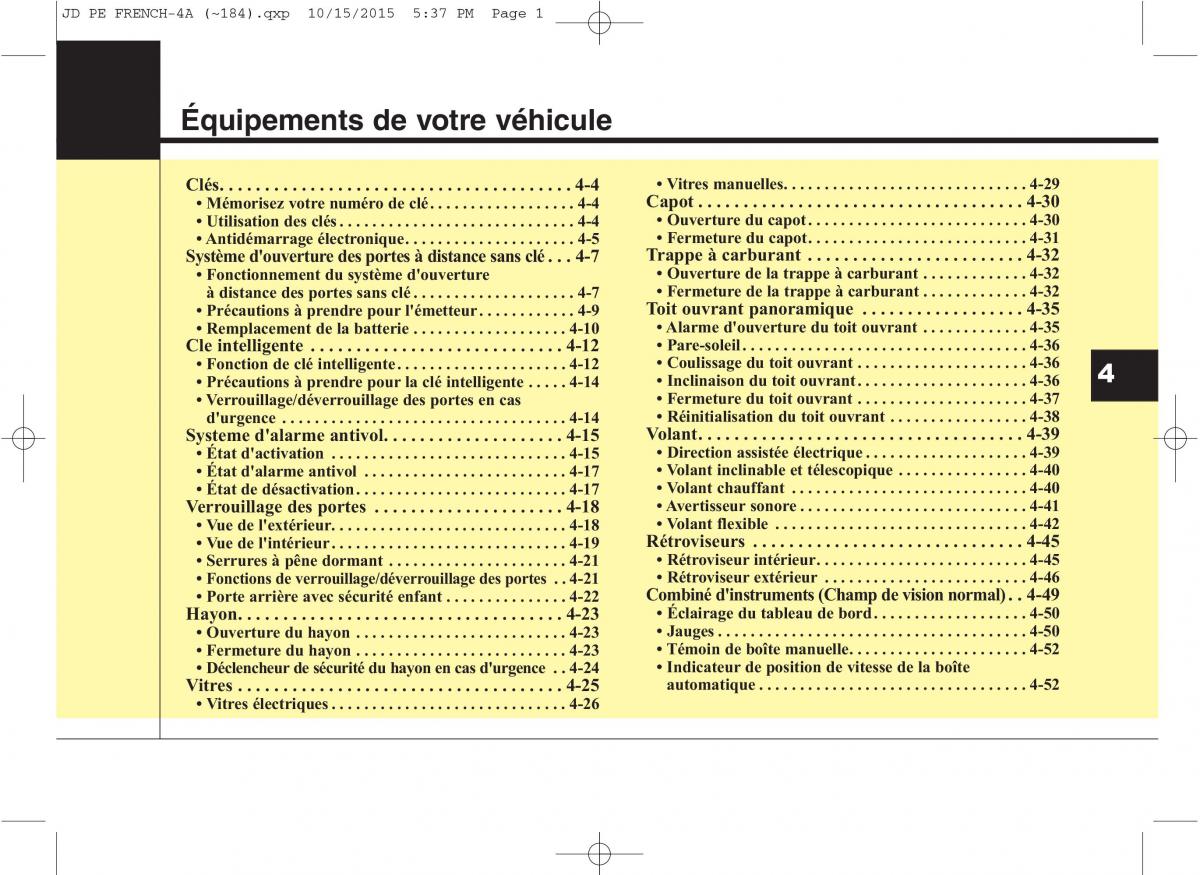 KIA Ceed II 2 manuel du proprietaire / page 87