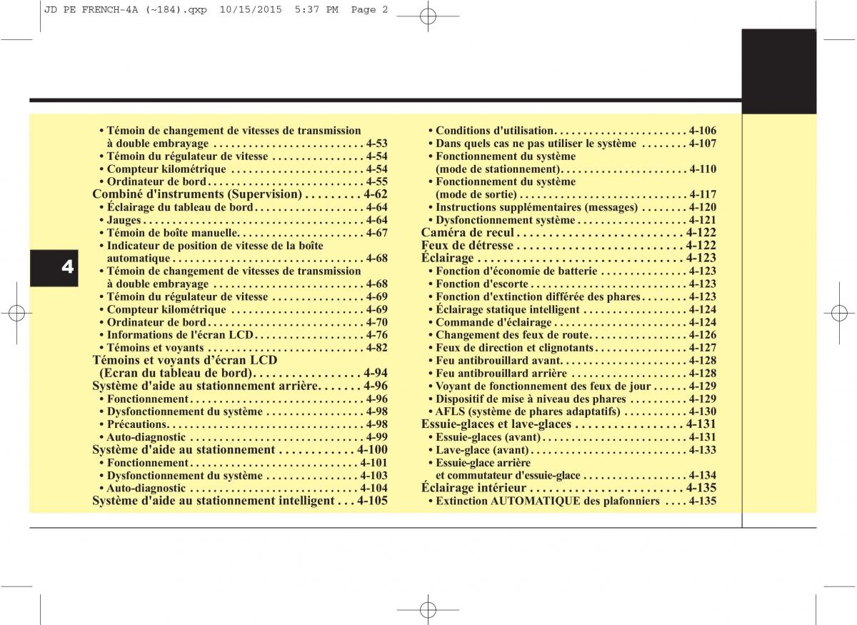 KIA Ceed II 2 manuel du proprietaire / page 88