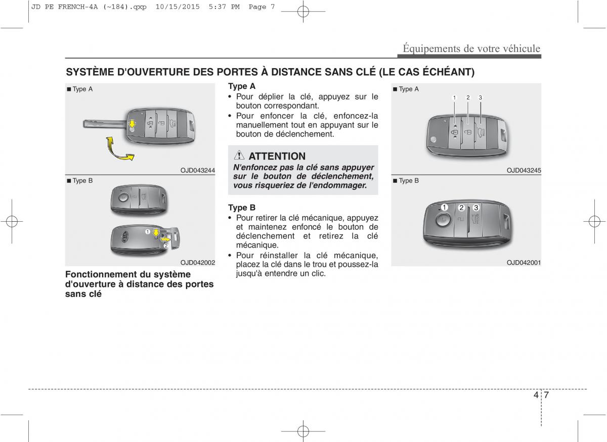 KIA Ceed II 2 manuel du proprietaire / page 93