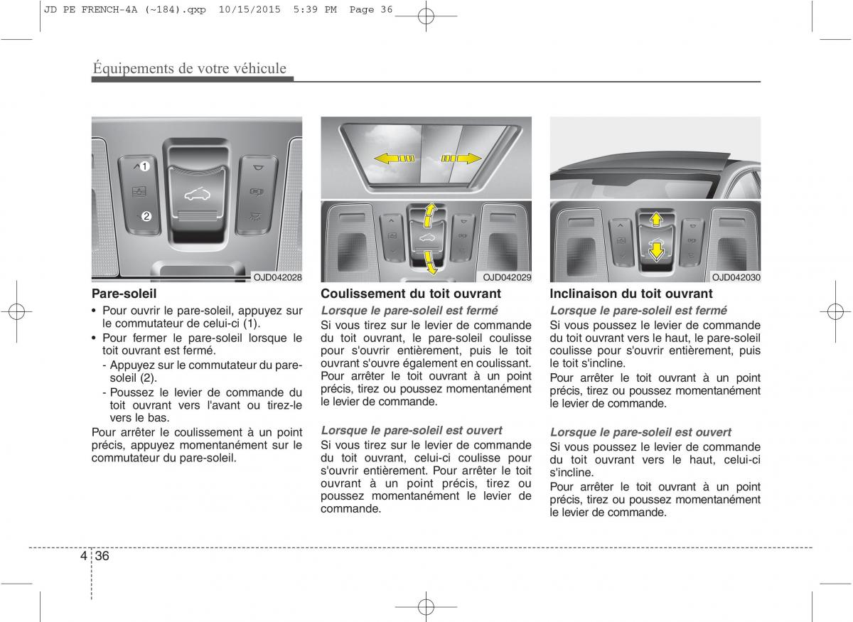 KIA Ceed II 2 manuel du proprietaire / page 122