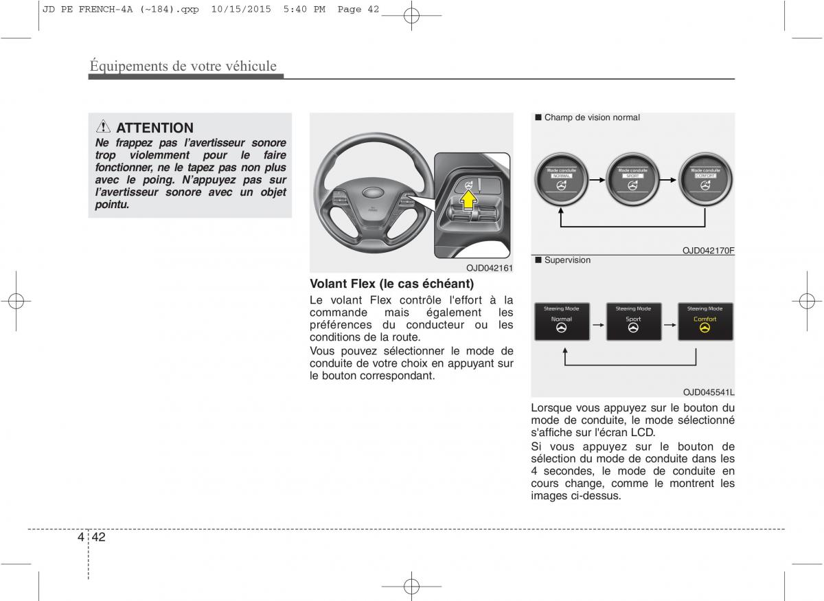 KIA Ceed II 2 manuel du proprietaire / page 128