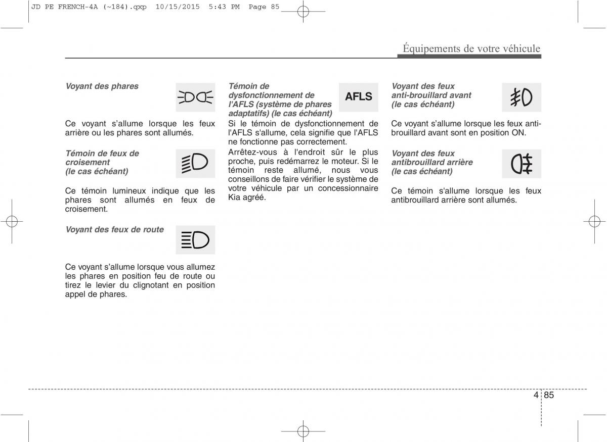 KIA Ceed II 2 manuel du proprietaire / page 171