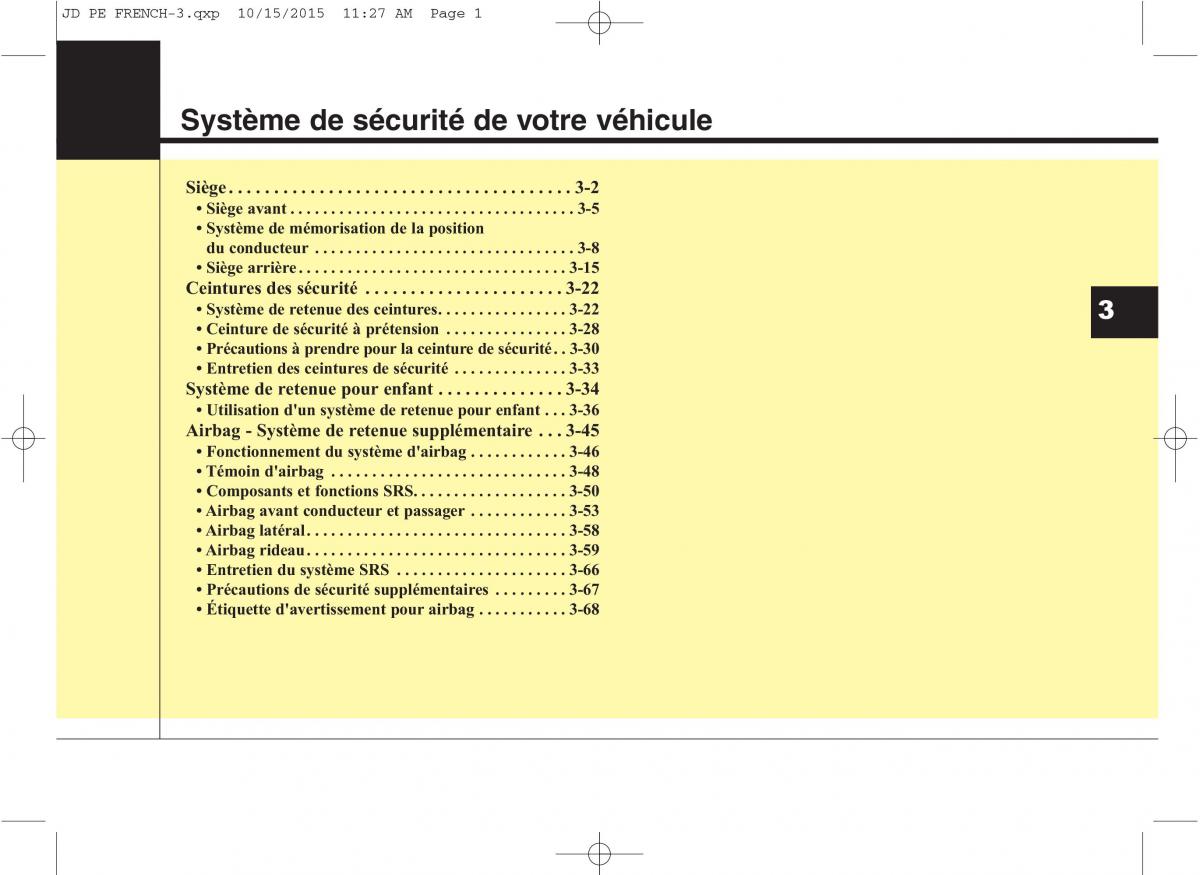 KIA Ceed II 2 manuel du proprietaire / page 19