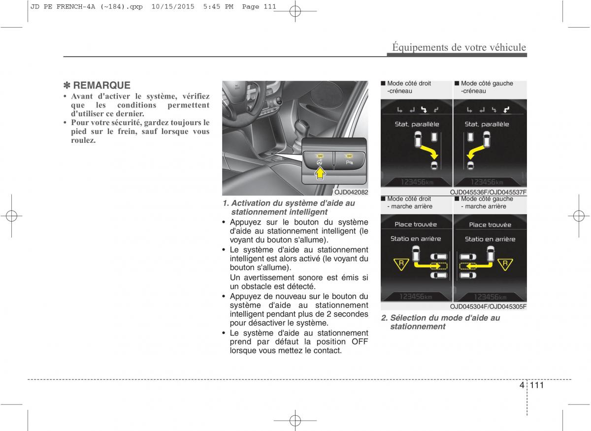 KIA Ceed II 2 manuel du proprietaire / page 197