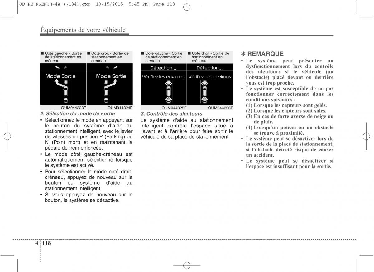 KIA Ceed II 2 manuel du proprietaire / page 204