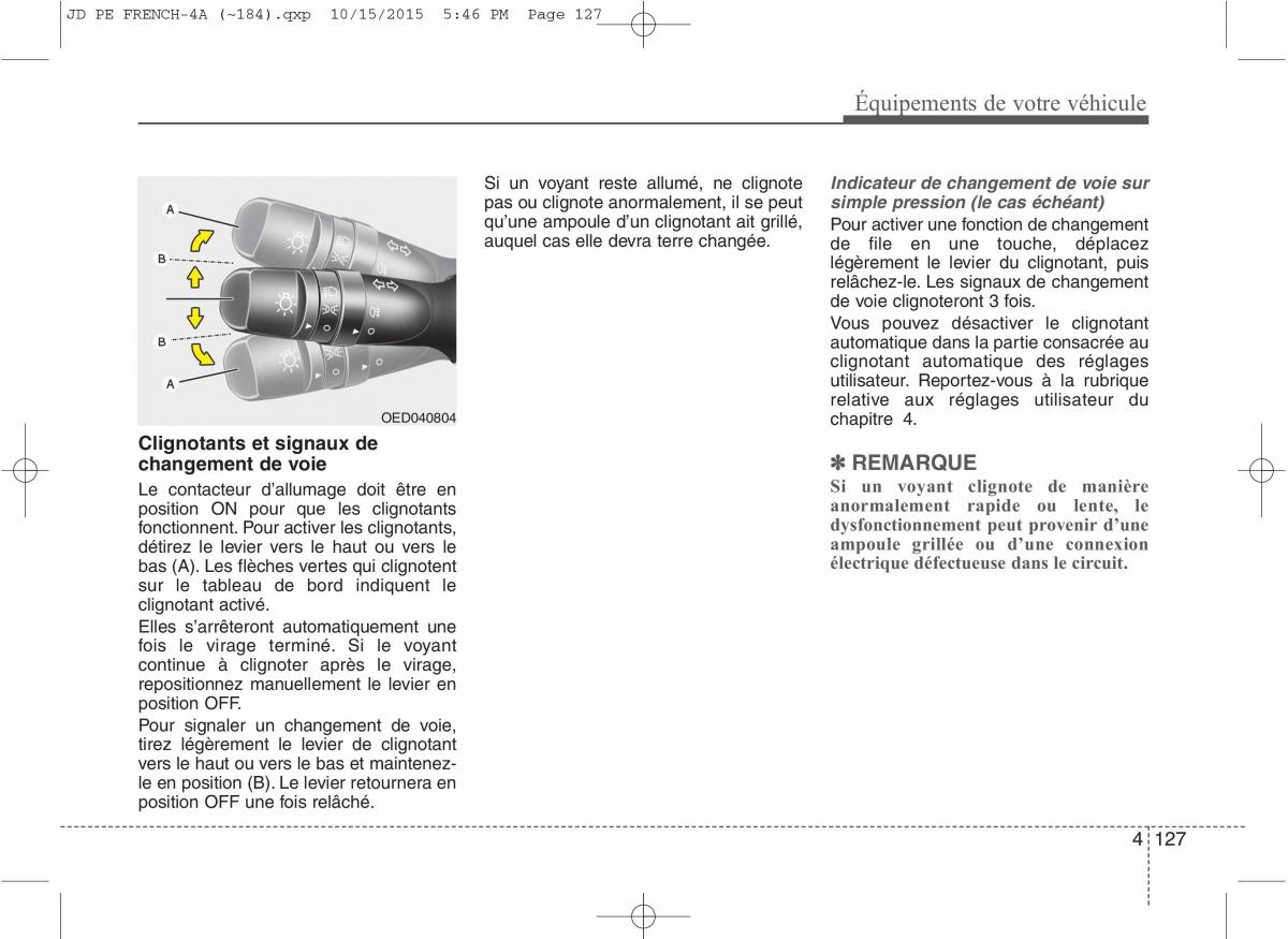 KIA Ceed II 2 manuel du proprietaire / page 213