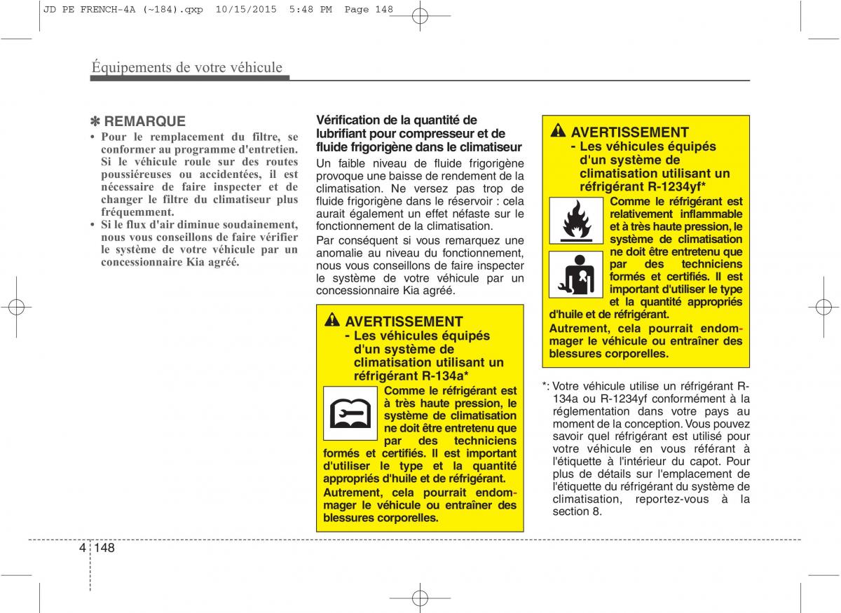 KIA Ceed II 2 manuel du proprietaire / page 234