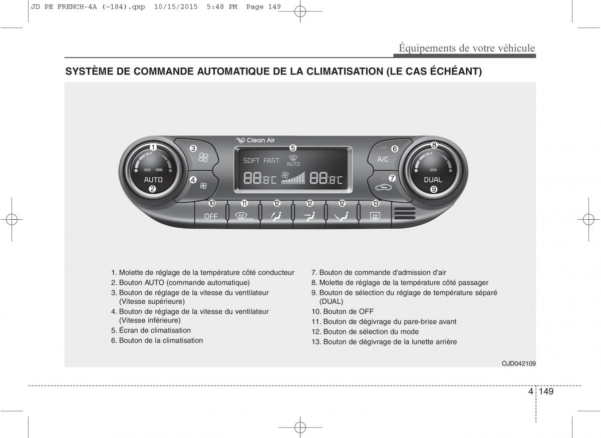 KIA Ceed II 2 manuel du proprietaire / page 235