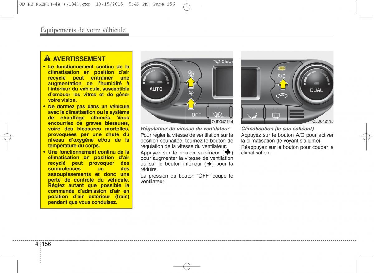 KIA Ceed II 2 manuel du proprietaire / page 242