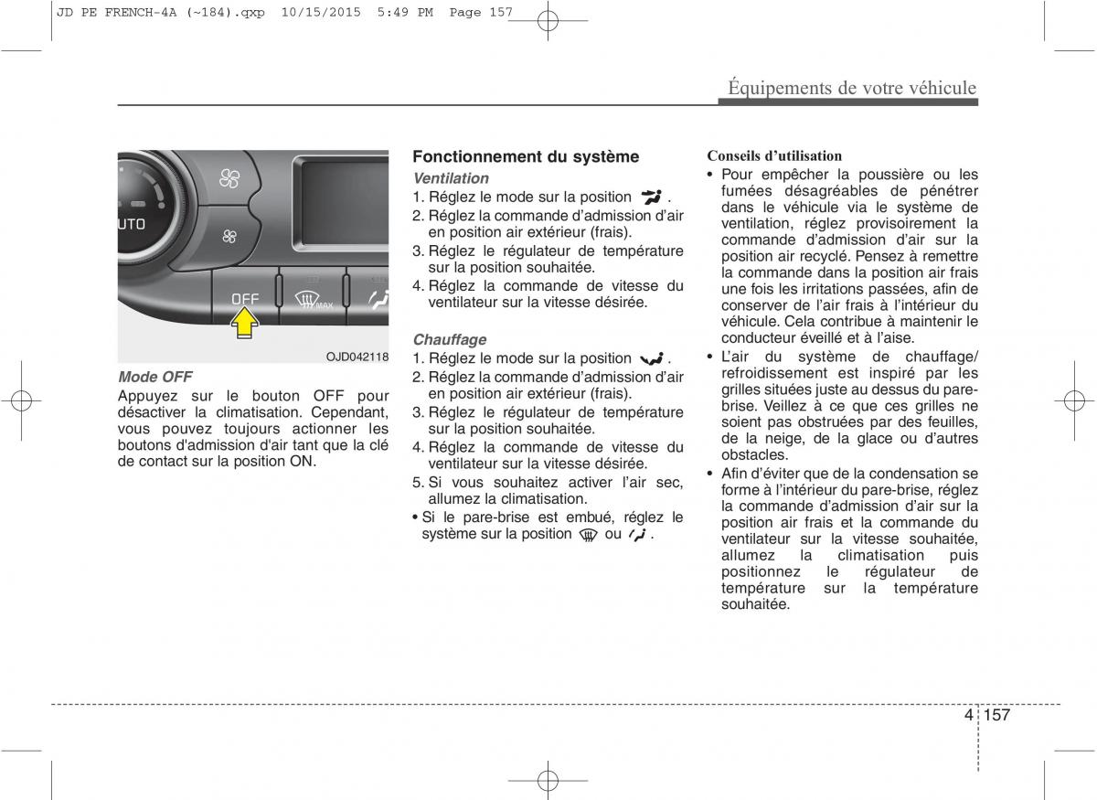 KIA Ceed II 2 manuel du proprietaire / page 243