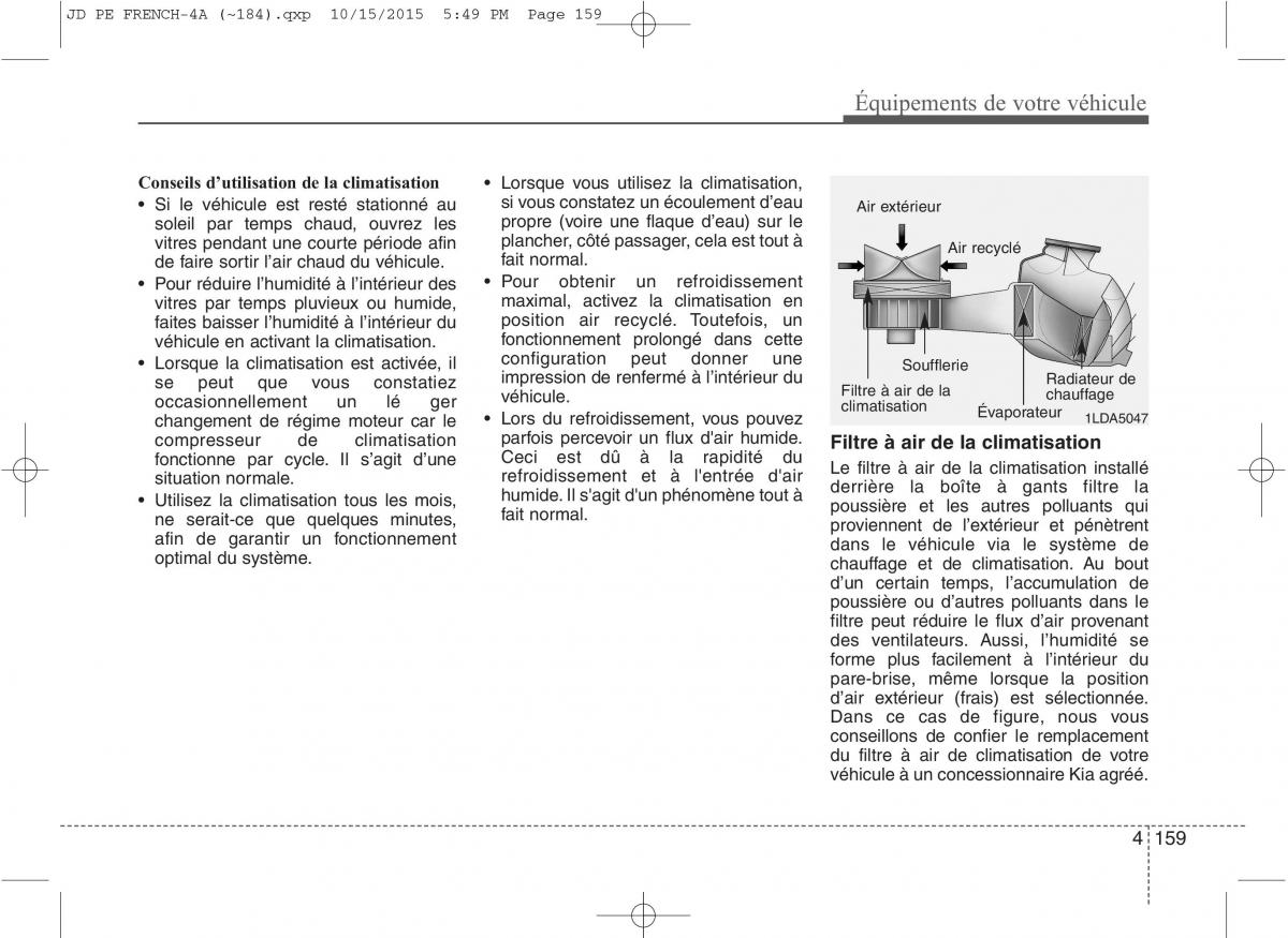 KIA Ceed II 2 manuel du proprietaire / page 245