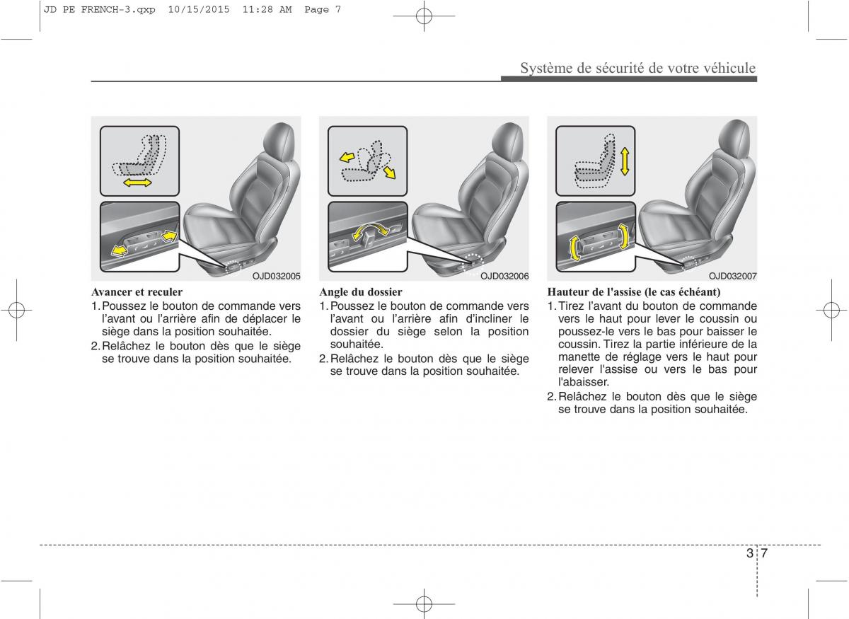 KIA Ceed II 2 manuel du proprietaire / page 25