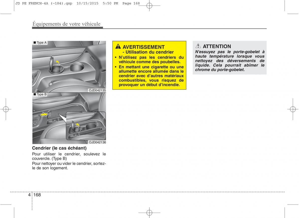 KIA Ceed II 2 manuel du proprietaire / page 254