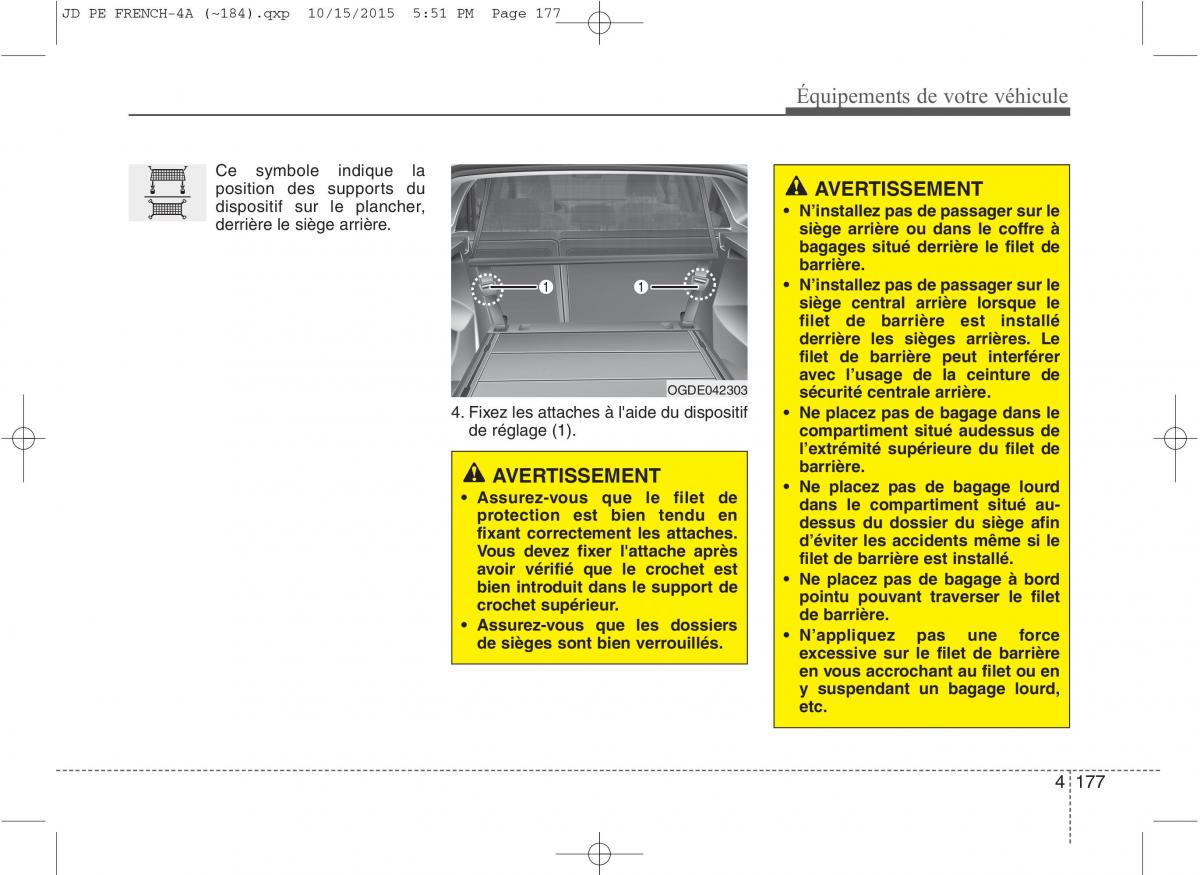 KIA Ceed II 2 manuel du proprietaire / page 263