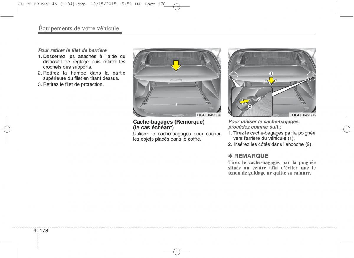 KIA Ceed II 2 manuel du proprietaire / page 264