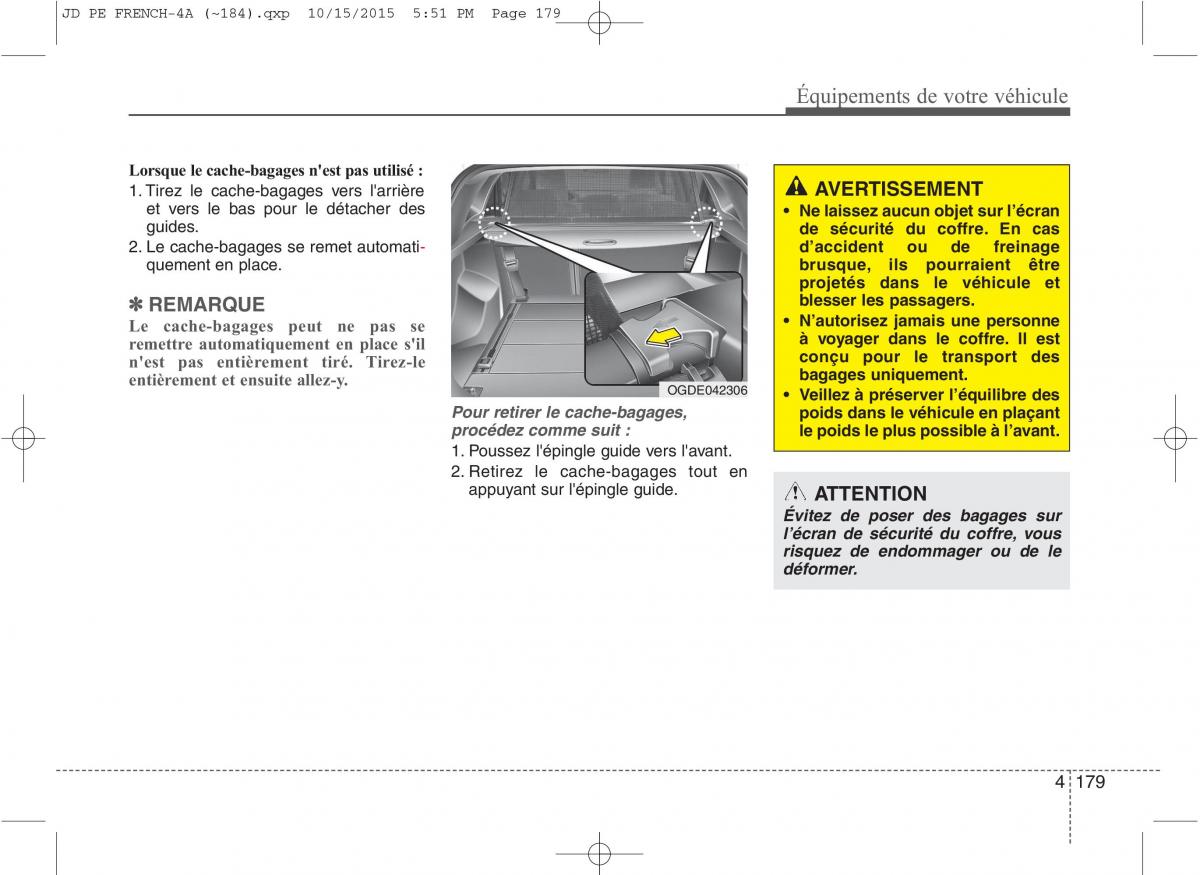 KIA Ceed II 2 manuel du proprietaire / page 265