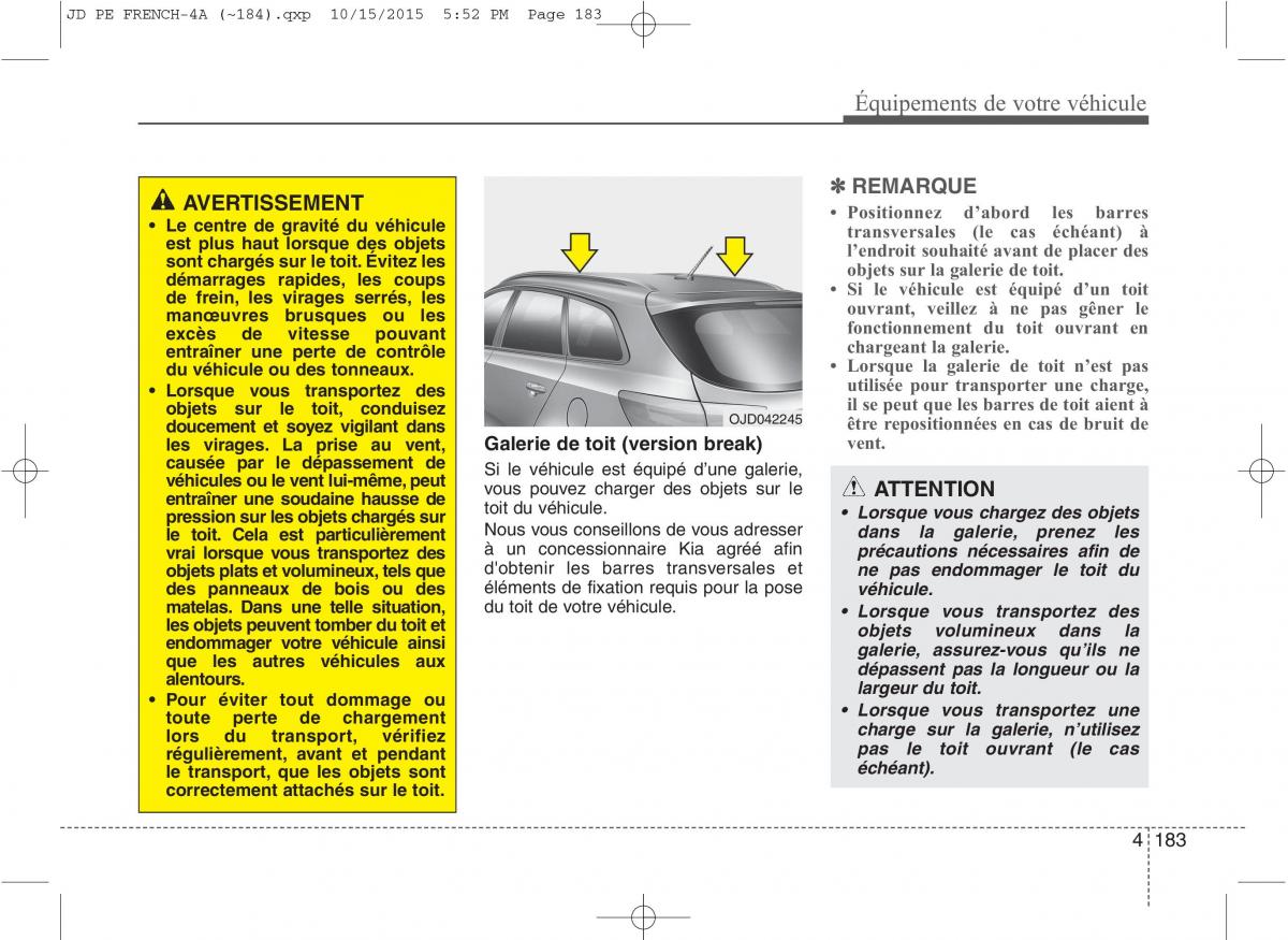 KIA Ceed II 2 manuel du proprietaire / page 269