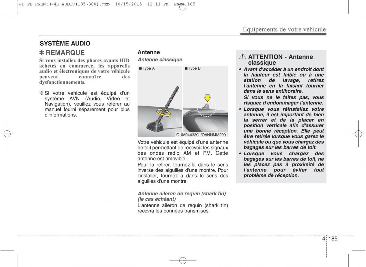 KIA Ceed II 2 manuel du proprietaire / page 271