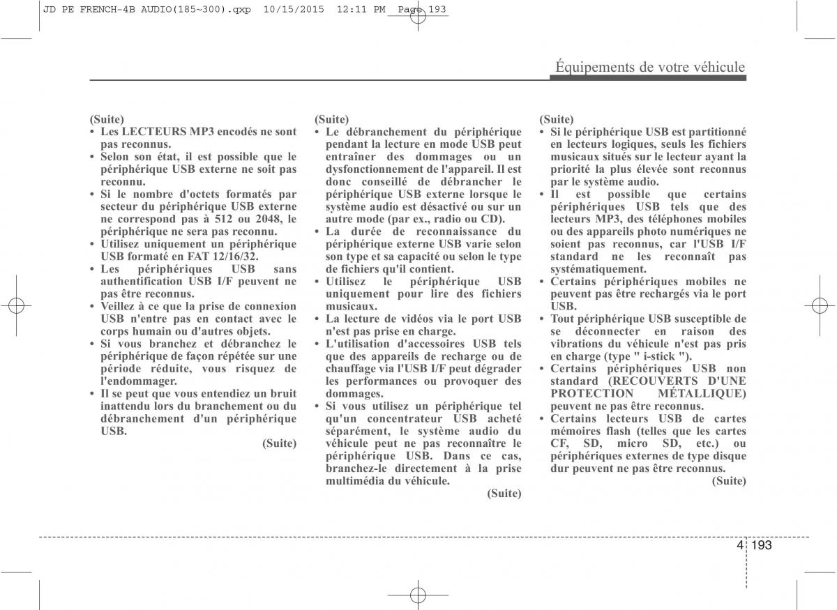 KIA Ceed II 2 manuel du proprietaire / page 279