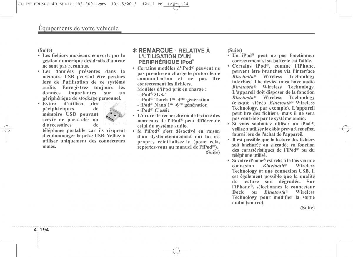 KIA Ceed II 2 manuel du proprietaire / page 280